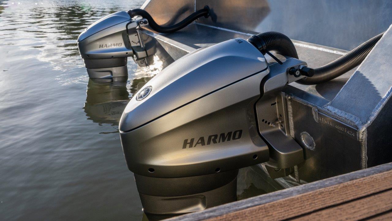 Debutta Harmo 2.0, l'evoluzione del fuoribordo elettrico Yamaha con sistema di rigging modulabile