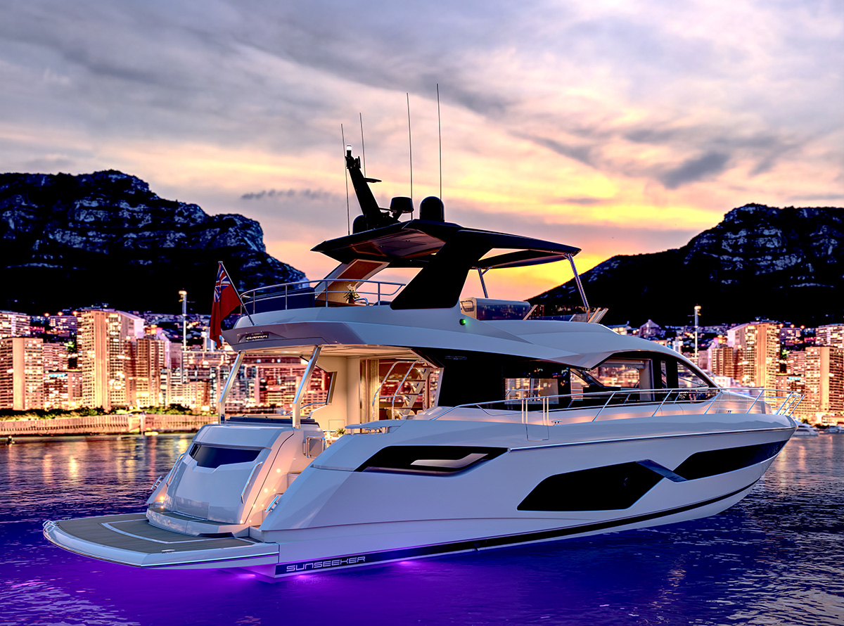 Lusso, spazio, stile: il nuovo Sunseeker Manhattan 68 porta i suoi flybridge a un nuovo livello